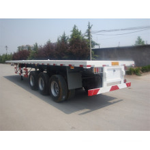 Three Axle Low Bed Trailer for 40 Foot Container